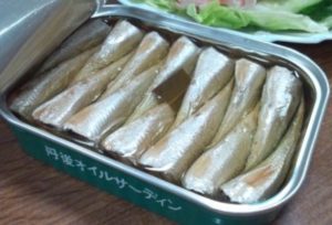 核酸食事法ではイワシの缶詰を食べれば薄毛に良い