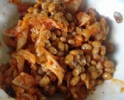 キムチ納豆で薄毛対策